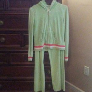 Green Track Suit